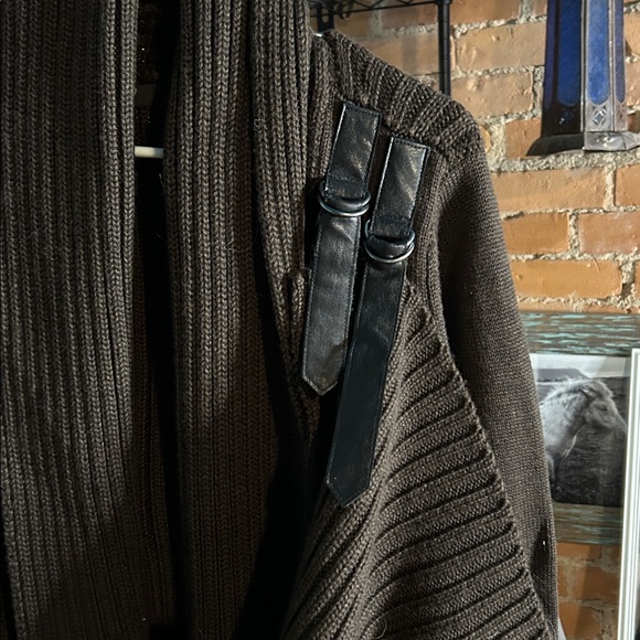 NicholasK Funky Brown Sweater size L - Picture 3 of 7